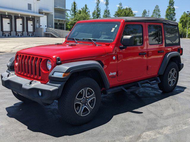 used 2020 Jeep Wrangler Unlimited car, priced at $225