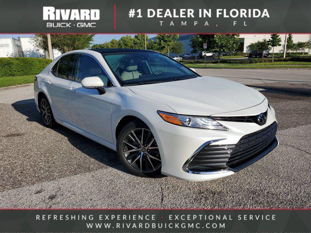 used 2021 Toyota Camry car, priced at $26,230