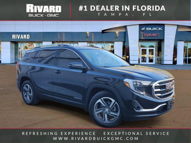 used 2021 GMC Terrain car, priced at $19,651