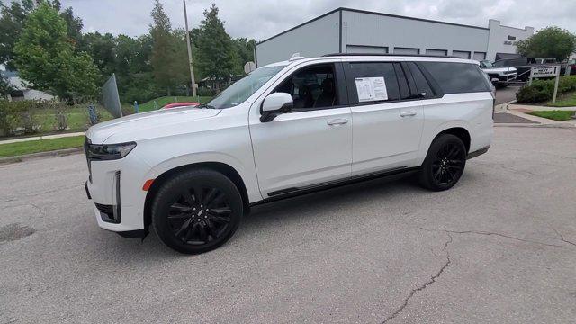 used 2021 Cadillac Escalade ESV car, priced at $65,654