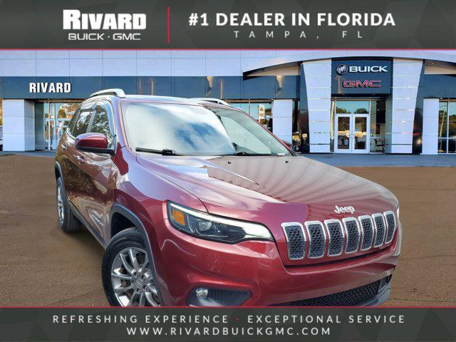 used 2019 Jeep Cherokee car, priced at $15,853