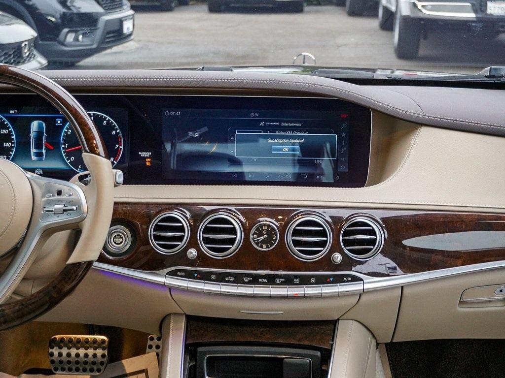 used 2018 Mercedes-Benz S-Class car, priced at $44,341