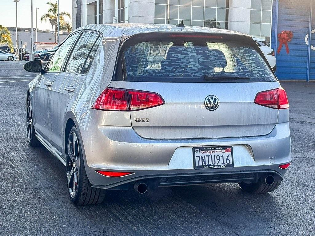 used 2016 Volkswagen Golf GTI car, priced at $16,762