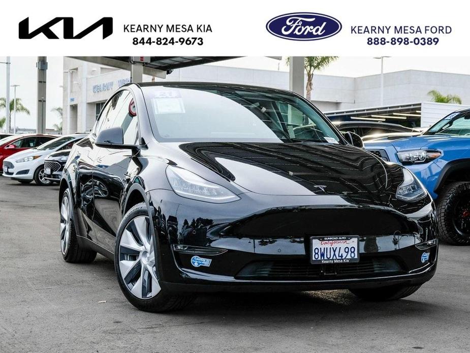 used 2021 Tesla Model Y car, priced at $29,493