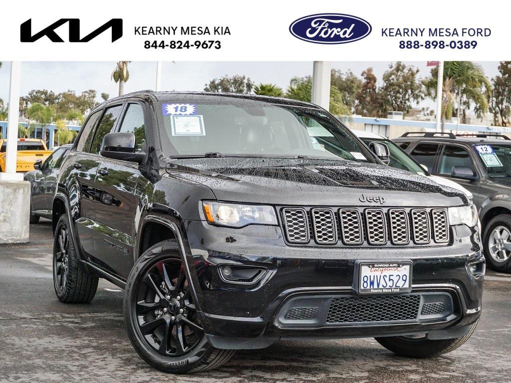 used 2018 Jeep Grand Cherokee car, priced at $18,482