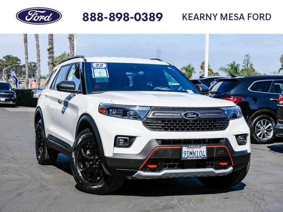 used 2022 Ford Explorer car, priced at $35,642