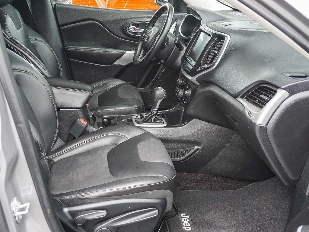 used 2018 Jeep Cherokee car, priced at $12,993