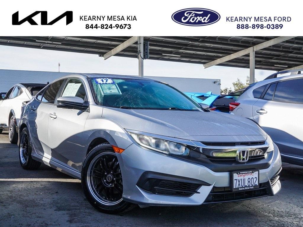 used 2017 Honda Civic car, priced at $17,912