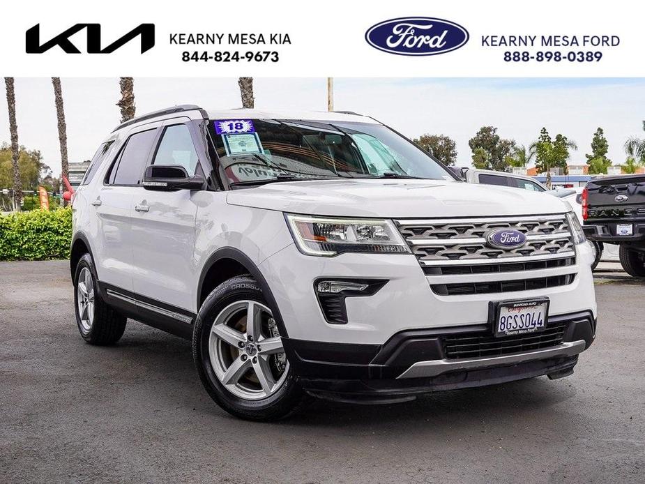 used 2018 Ford Explorer car, priced at $17,635