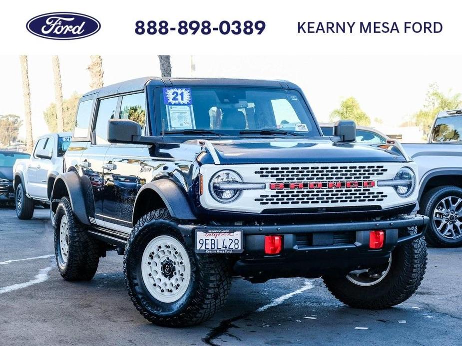 used 2021 Ford Bronco car, priced at $47,372