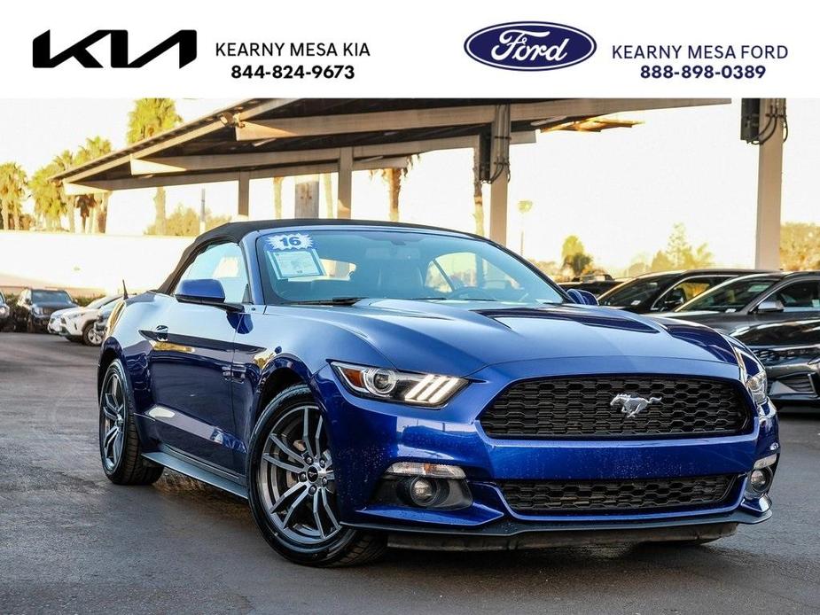 used 2016 Ford Mustang car, priced at $17,712