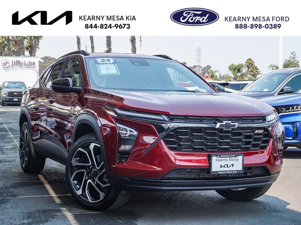 used 2024 Chevrolet Trax car, priced at $23,442