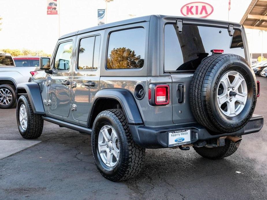 used 2020 Jeep Wrangler Unlimited car, priced at $23,842