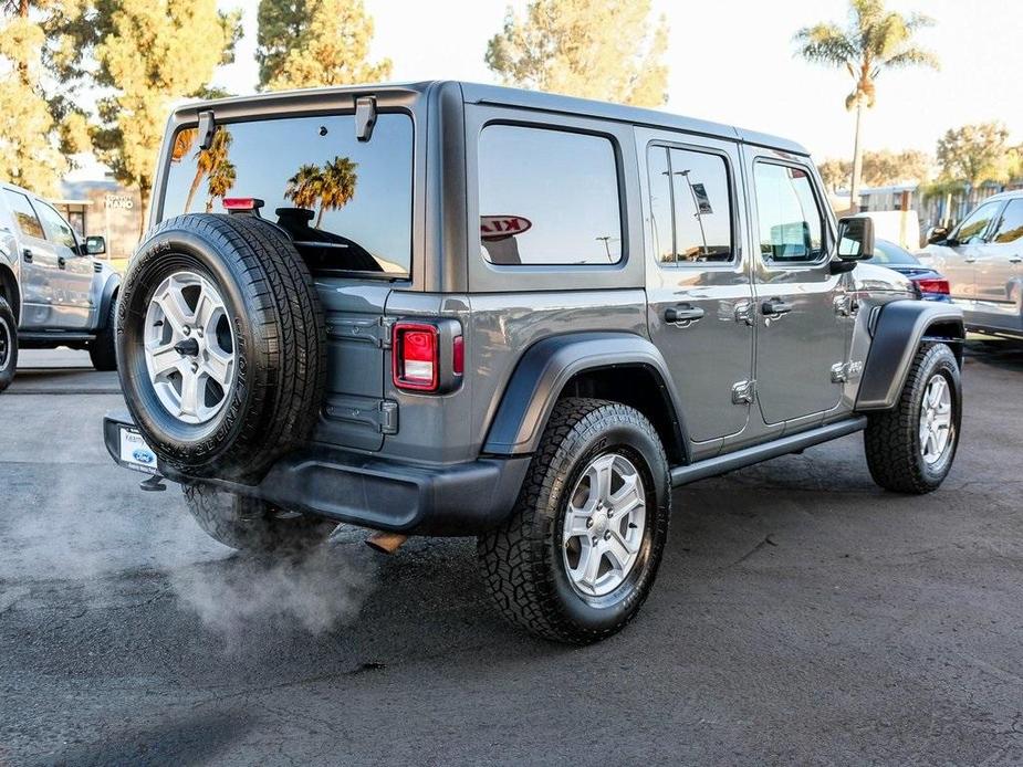 used 2020 Jeep Wrangler Unlimited car, priced at $23,842