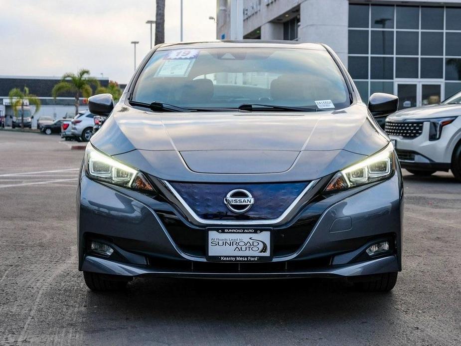 used 2019 Nissan Leaf car, priced at $13,442