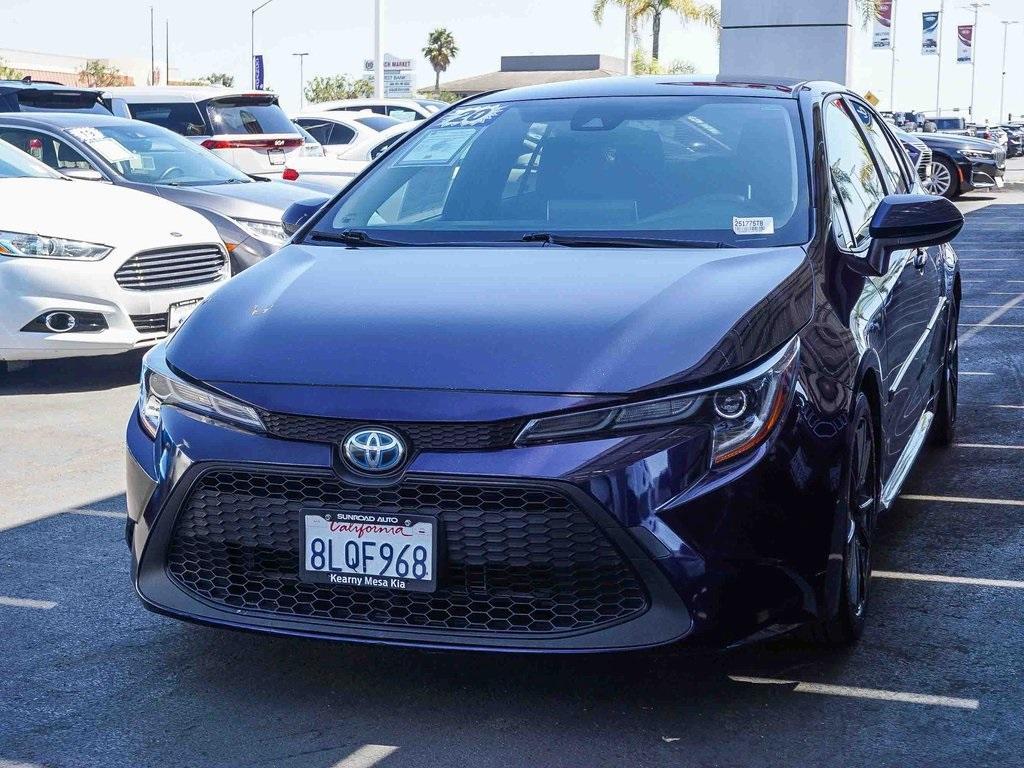 used 2020 Toyota Corolla Hybrid car, priced at $16,892