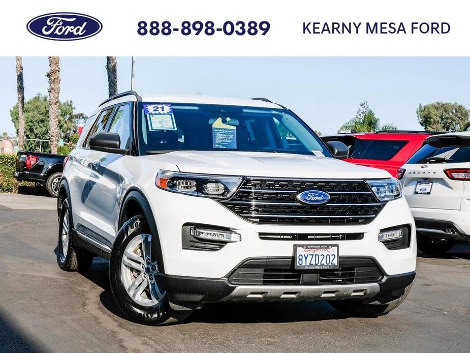 used 2021 Ford Explorer car, priced at $26,732