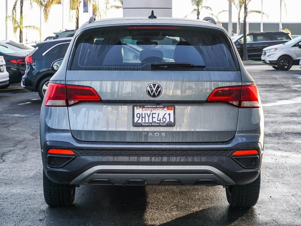 used 2023 Volkswagen Taos car, priced at $17,992