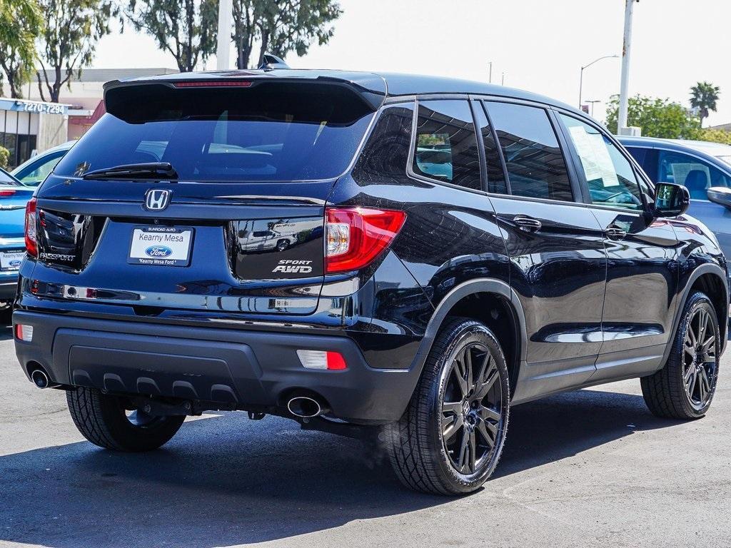 used 2021 Honda Passport car, priced at $24,341