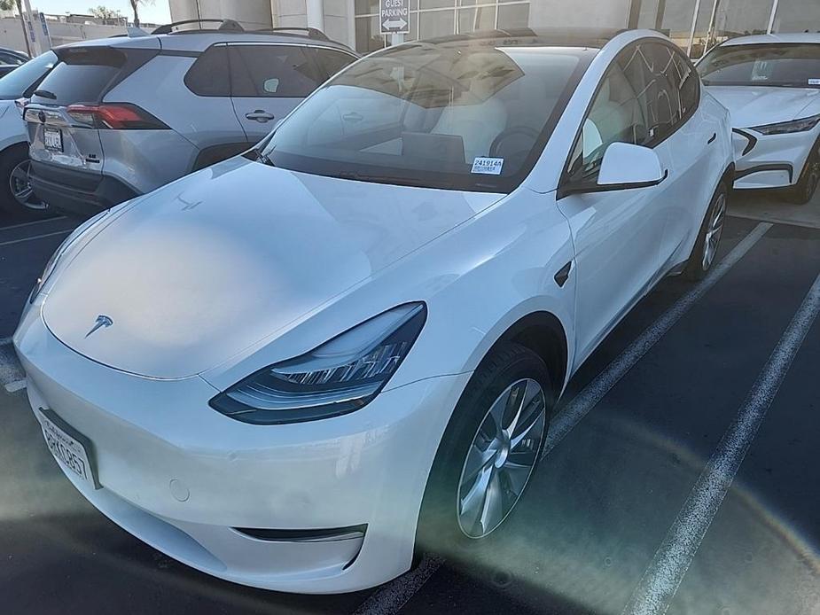 used 2020 Tesla Model Y car, priced at $31,631