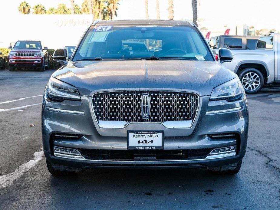 used 2021 Lincoln Aviator car, priced at $35,993