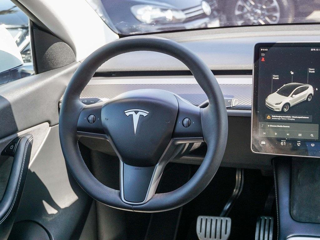 used 2021 Tesla Model Y car, priced at $28,491