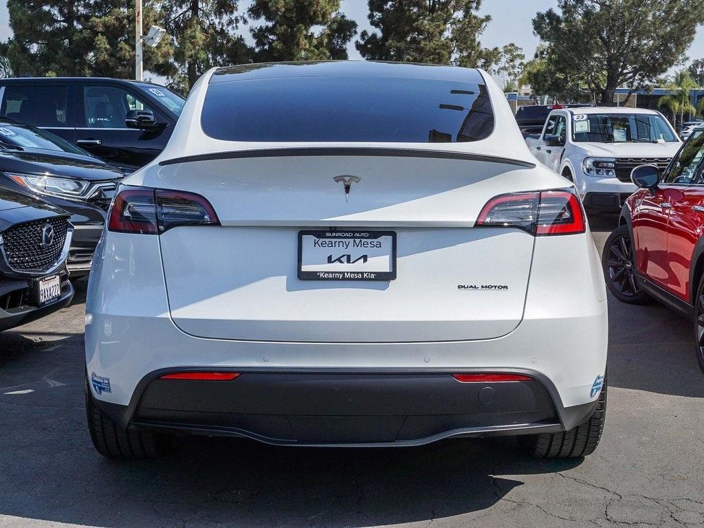used 2021 Tesla Model Y car, priced at $28,491
