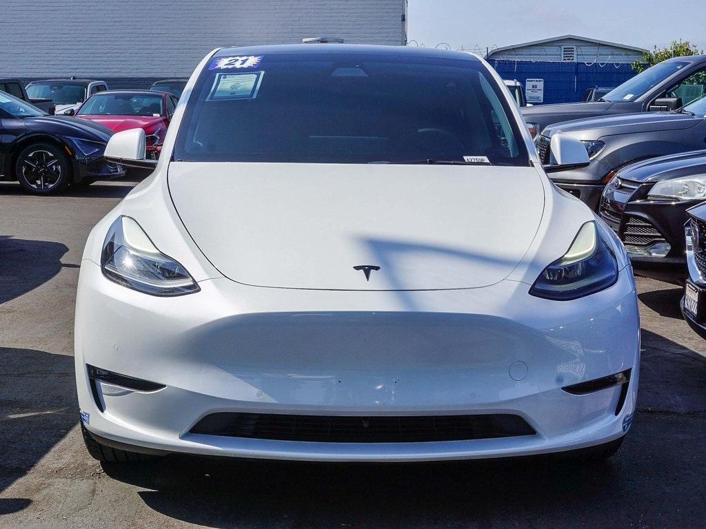 used 2021 Tesla Model Y car, priced at $28,491