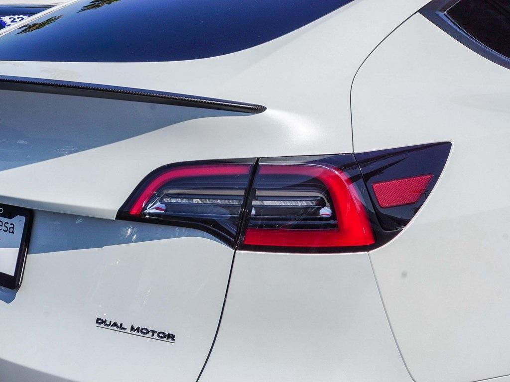 used 2021 Tesla Model Y car, priced at $28,491