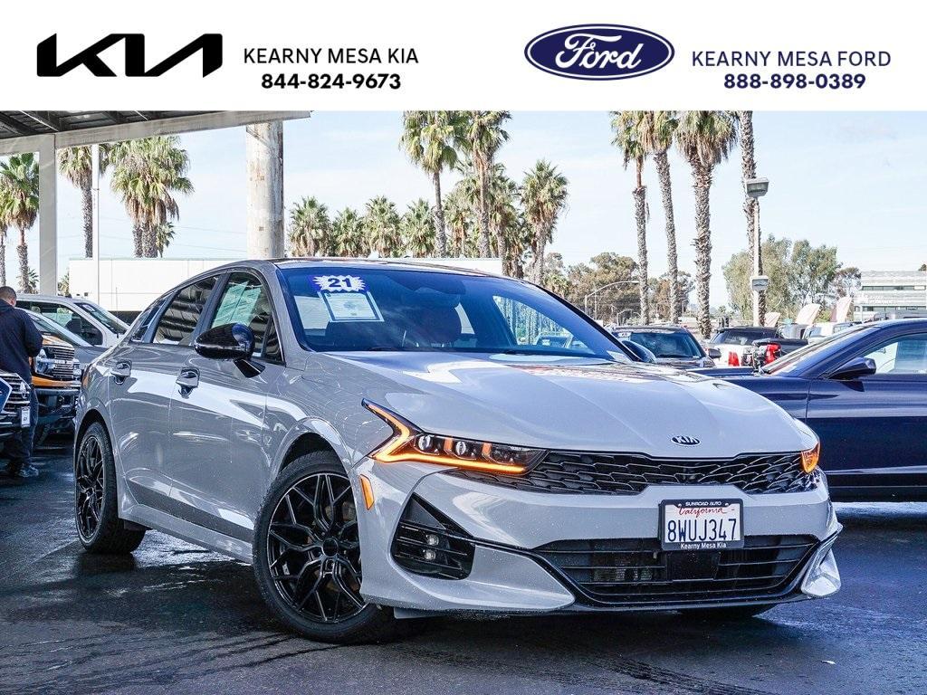 used 2021 Kia K5 car, priced at $18,112