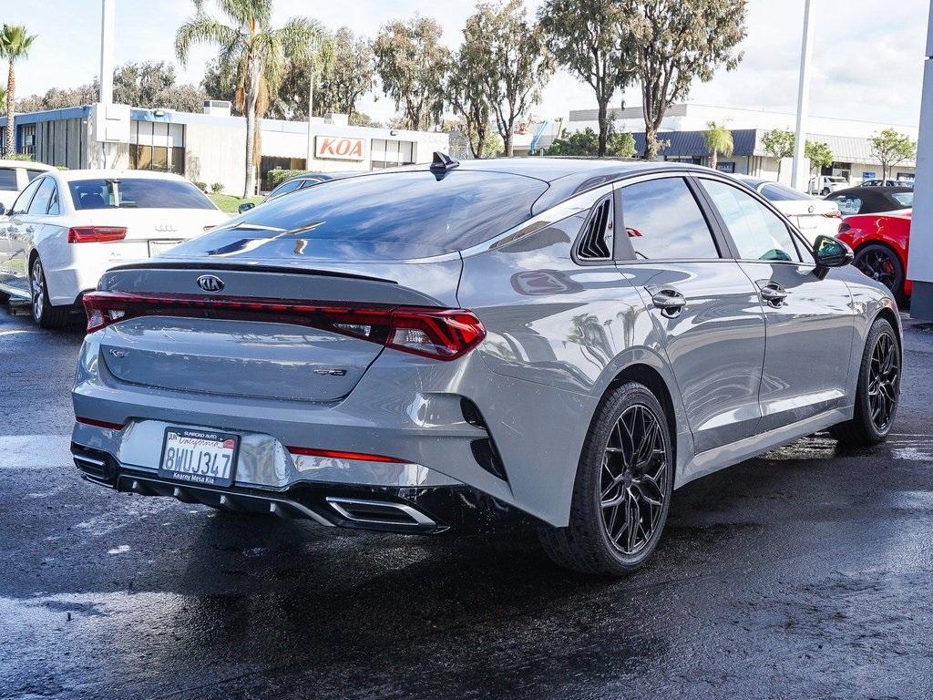 used 2021 Kia K5 car, priced at $18,112