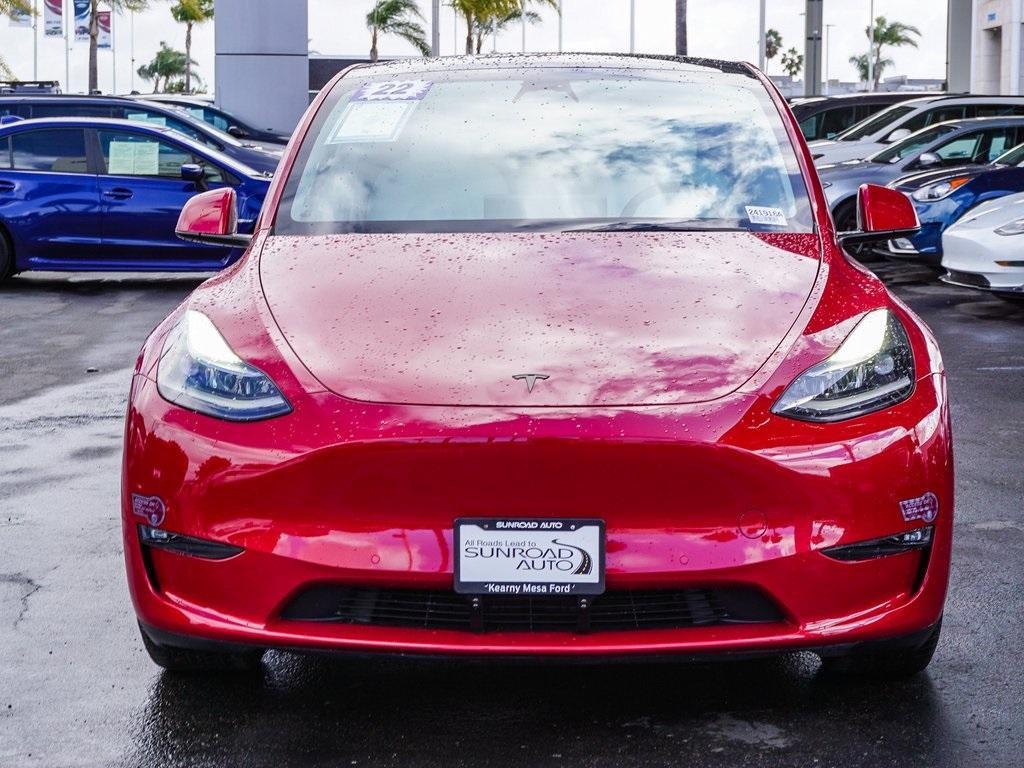 used 2022 Tesla Model Y car, priced at $31,391