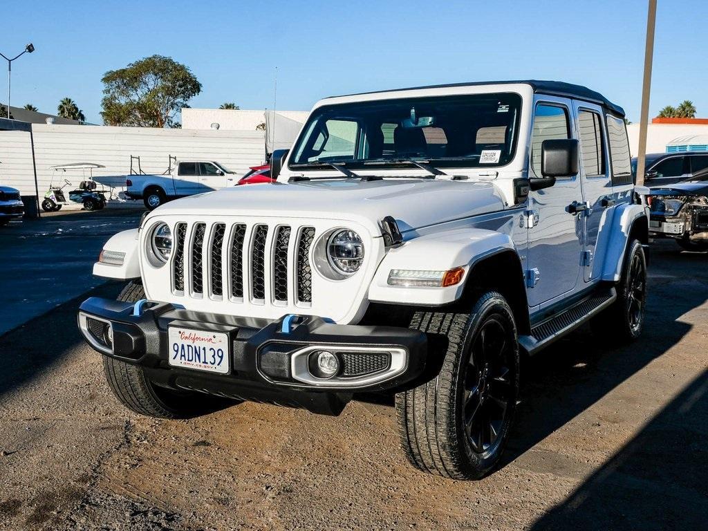 used 2022 Jeep Wrangler Unlimited 4xe car, priced at $31,753