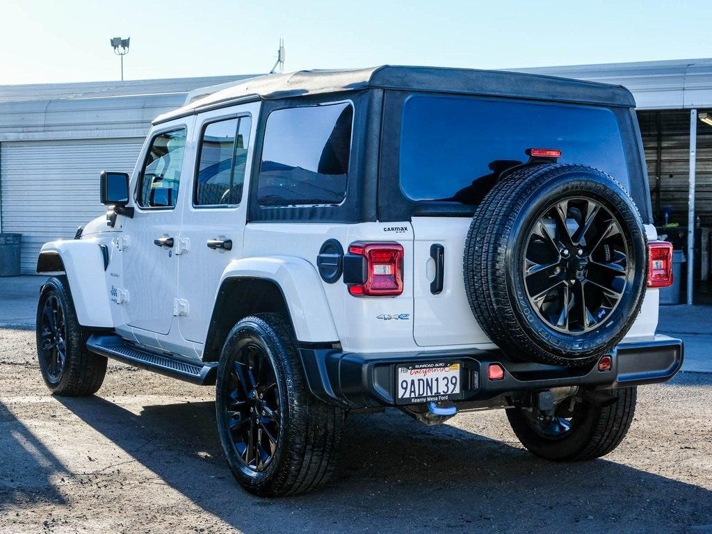 used 2022 Jeep Wrangler Unlimited 4xe car, priced at $31,753