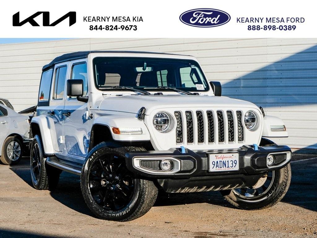 used 2022 Jeep Wrangler Unlimited 4xe car, priced at $31,753