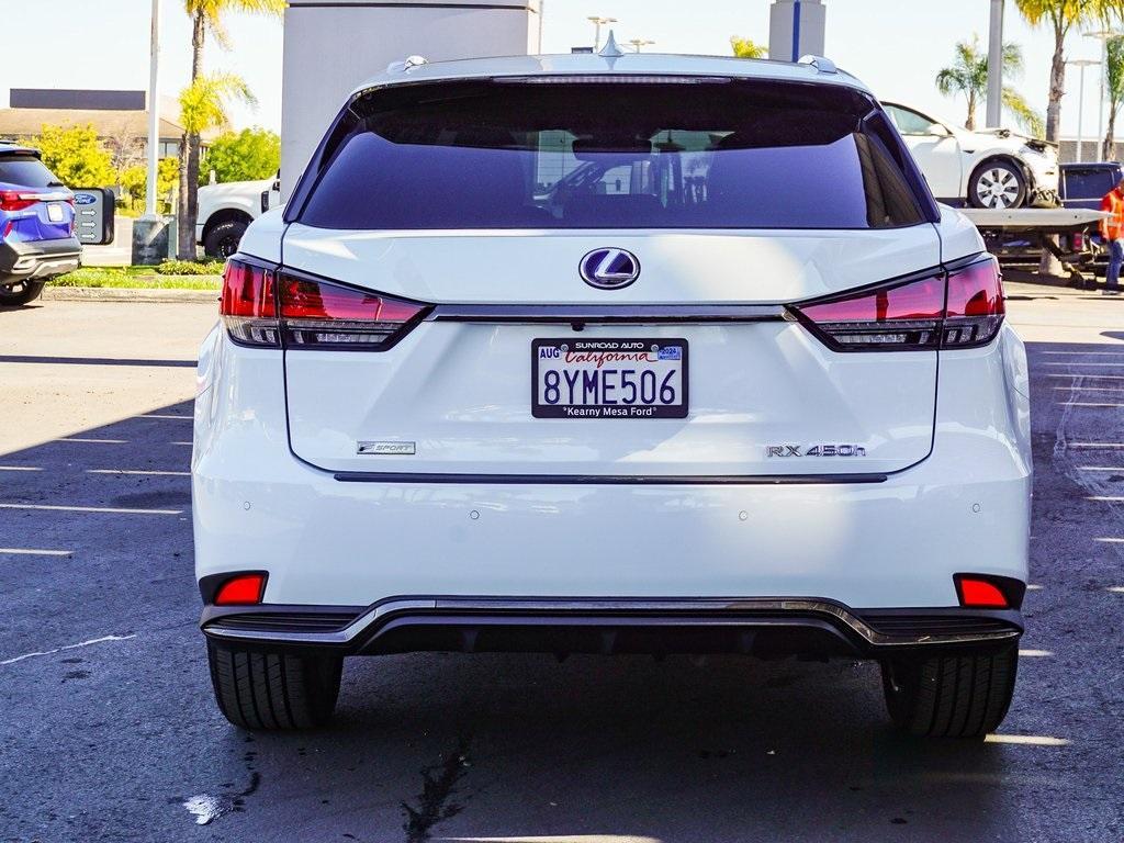 used 2022 Lexus RX 450h car, priced at $49,422