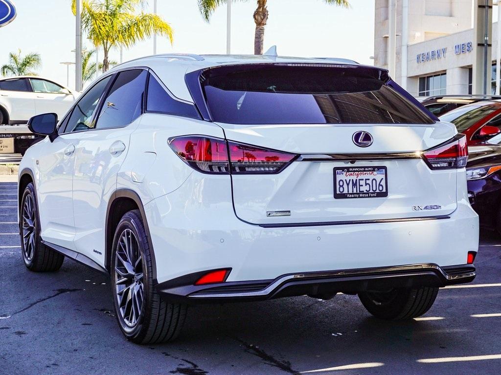 used 2022 Lexus RX 450h car, priced at $49,422