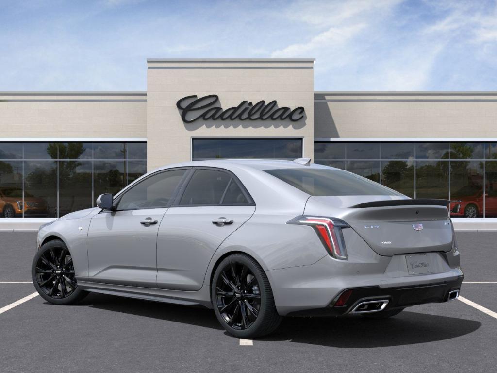 new 2025 Cadillac CT4 car, priced at $53,655