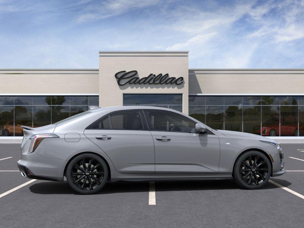 new 2025 Cadillac CT4 car, priced at $53,655