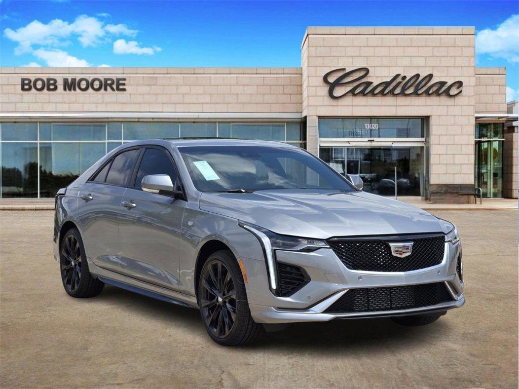 new 2025 Cadillac CT4 car, priced at $53,655