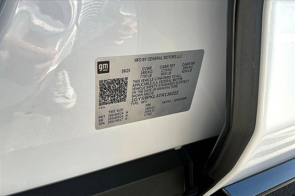 new 2026 Cadillac Escalade ESV car, priced at $121,855