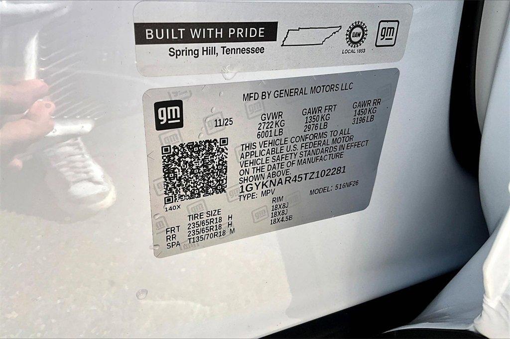 new 2026 Cadillac XT5 car, priced at $46,769