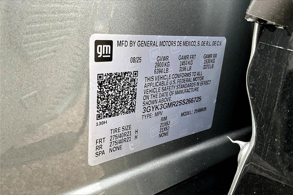 new 2025 Cadillac OPTIQ car, priced at $60,595