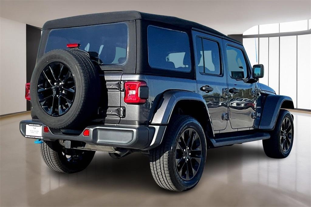 used 2022 Jeep Wrangler Unlimited 4xe car, priced at $29,637