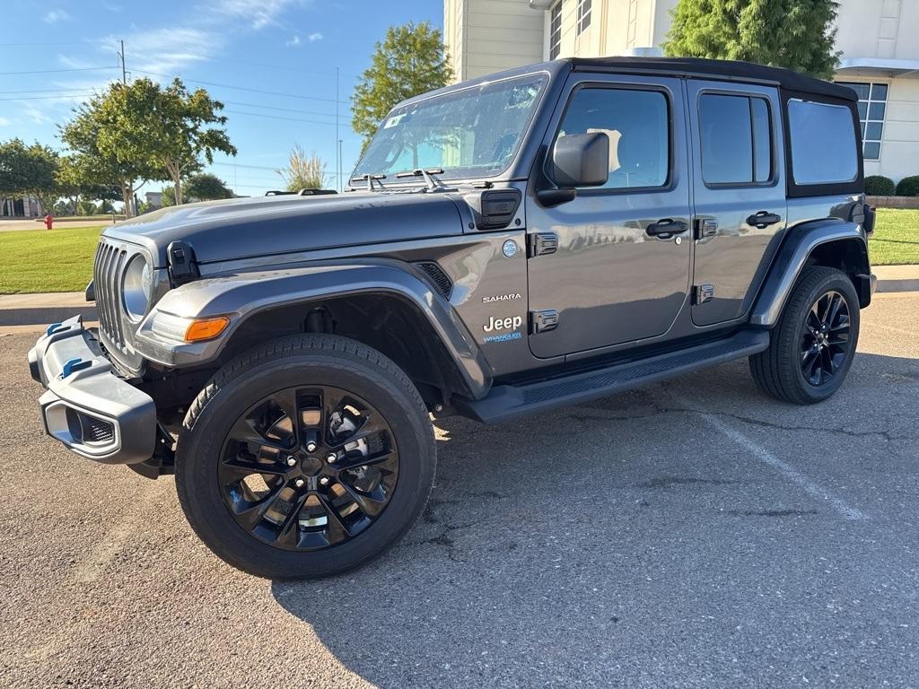 used 2022 Jeep Wrangler Unlimited 4xe car, priced at $31,384