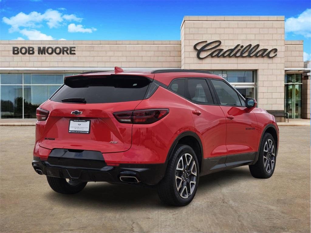 used 2024 Chevrolet Blazer car, priced at $37,259