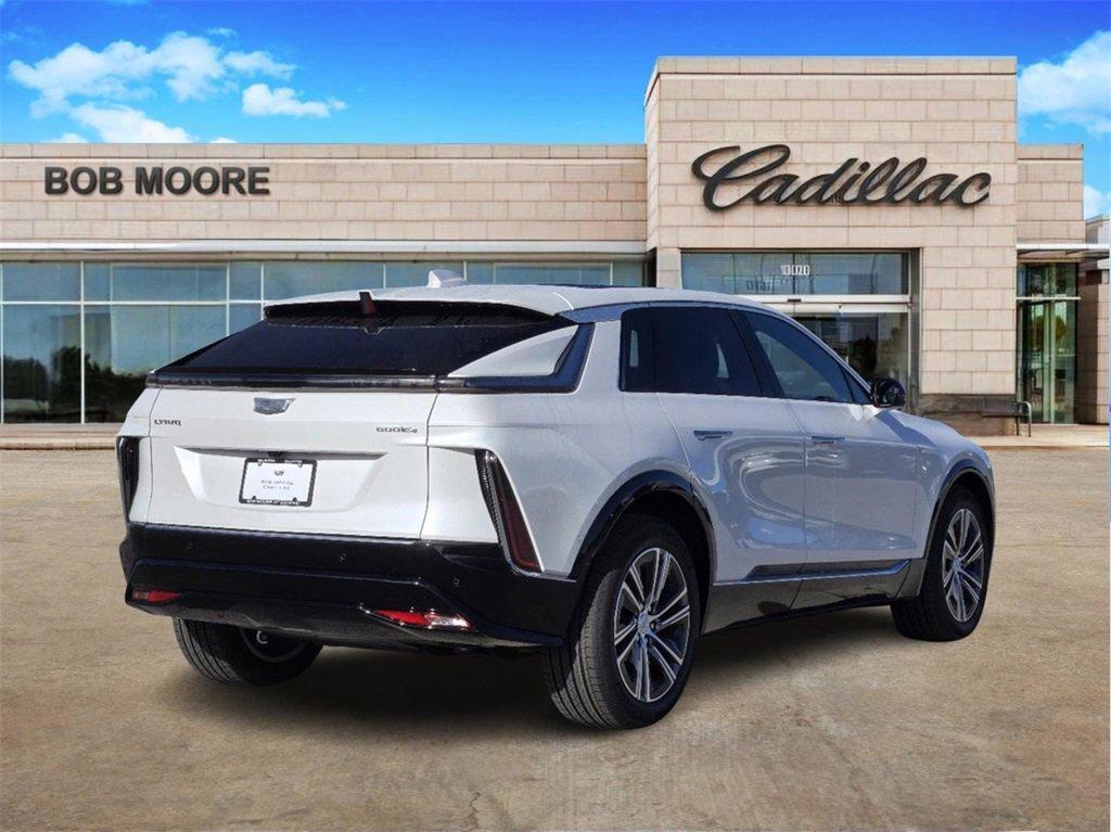 new 2025 Cadillac LYRIQ car, priced at $65,110