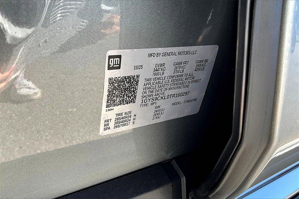 new 2026 Cadillac Escalade car, priced at $117,159