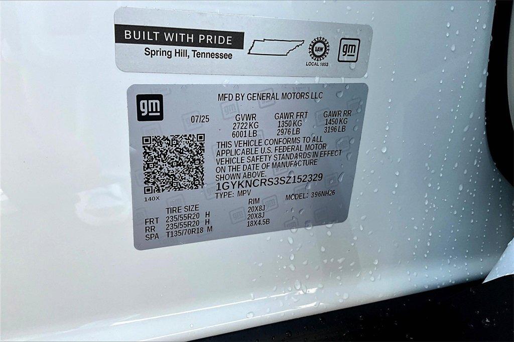 new 2025 Cadillac XT5 car, priced at $59,015