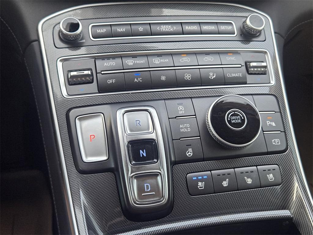 used 2021 Hyundai Santa Fe car, priced at $21,855